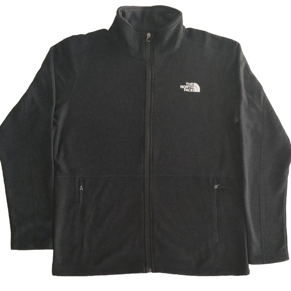 🆕 The North Face Men's Cap Rock Fleece Full Zip - S, M and L, TNF Black Heather - Picture 3 of 6
